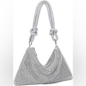 Glitter Rhinestone Purse Crystal Evening Clutch Bag